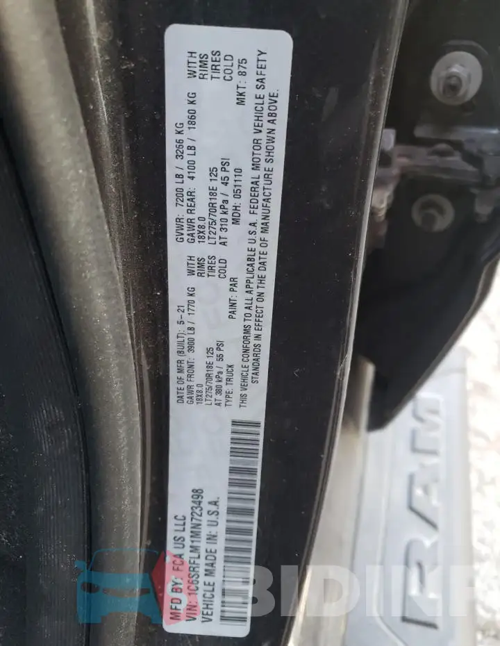 1C6SRFLM1MN723498 Photo# 12