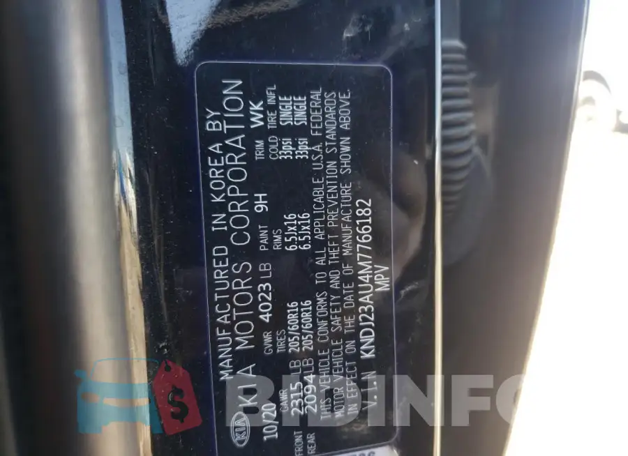 KNDJ23AU4M7766182 Photo# 14