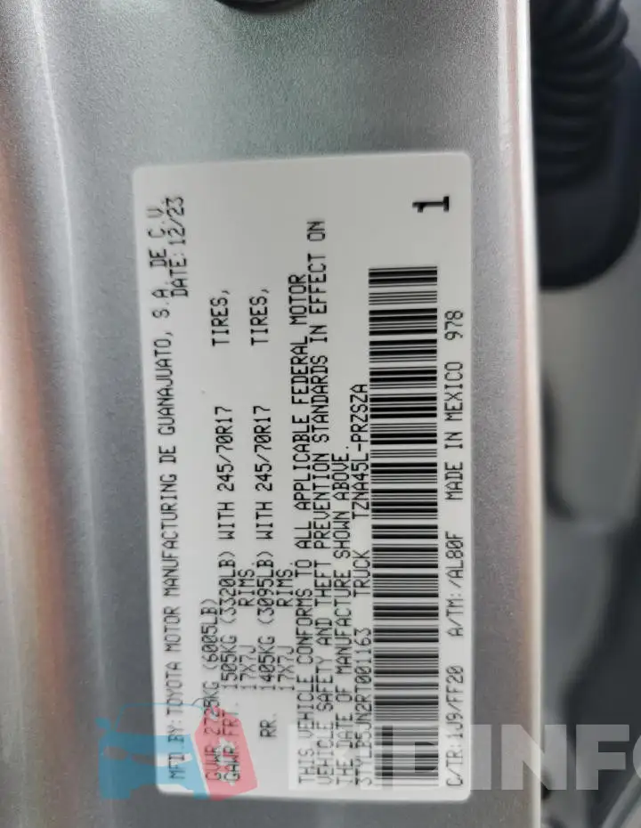 3TYLB5JN2RT001163 Photo# 12