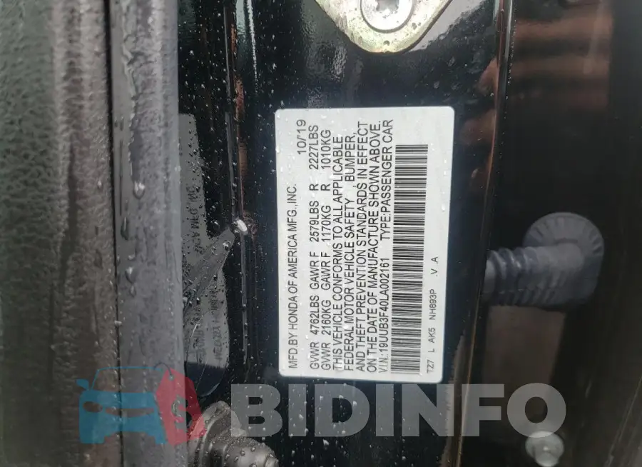 19UUB3F40LA002161 Photo# 12