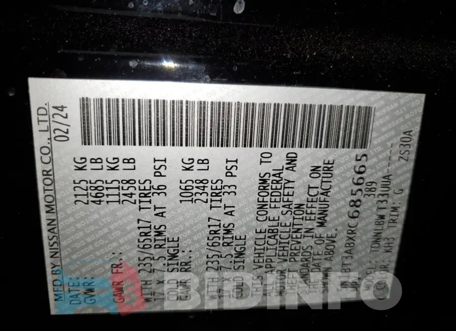 5N1BT3ABXRC685665 Photo# 14