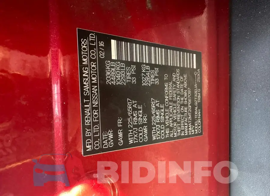 KNMAT2MT2GP667097 Photo# 10