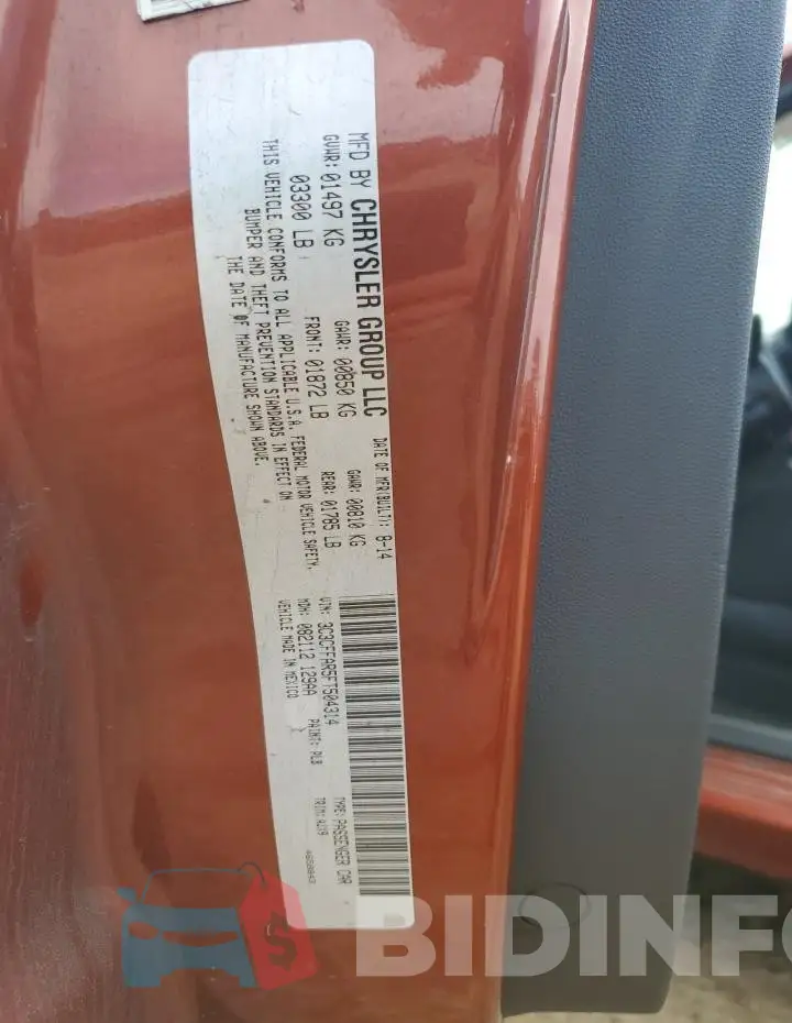 3C3CFFAR5FT504314 Photo# 12