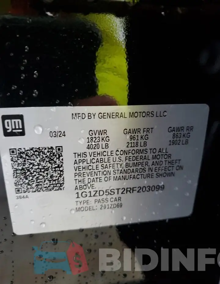 1G1ZD5ST2RF203099 Photo# 12