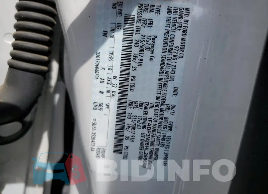 1FADP3N26HL295680 Photo# 12