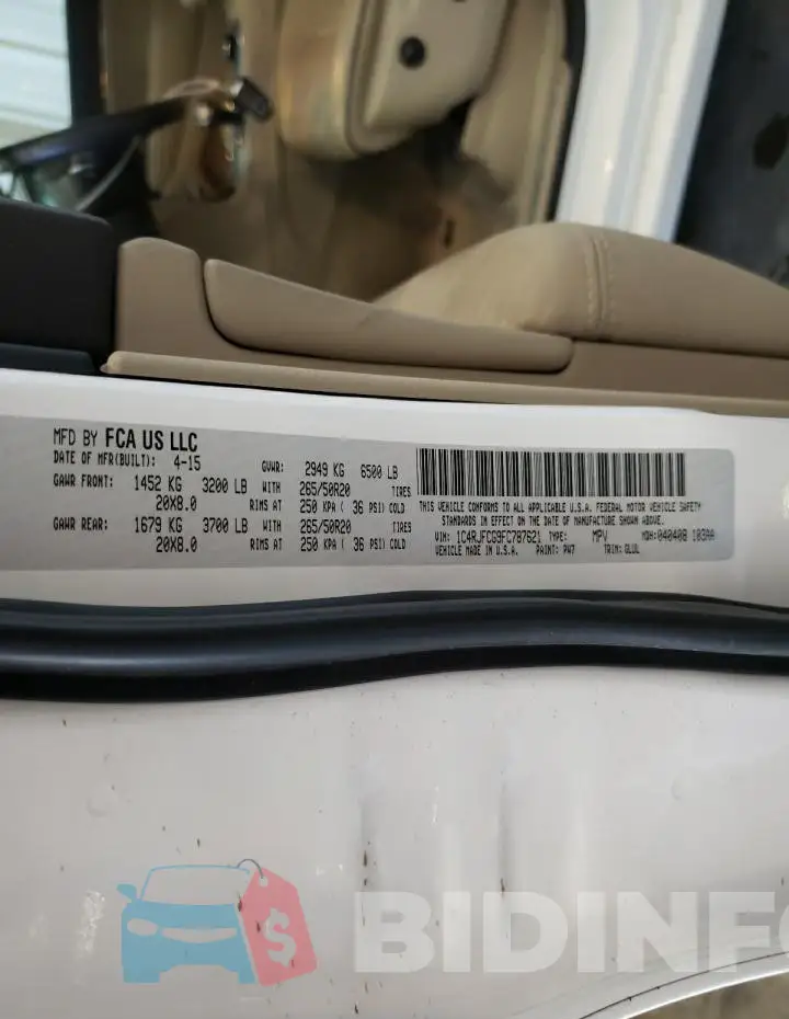 1C4RJFCG9FC787621 Photo# 14