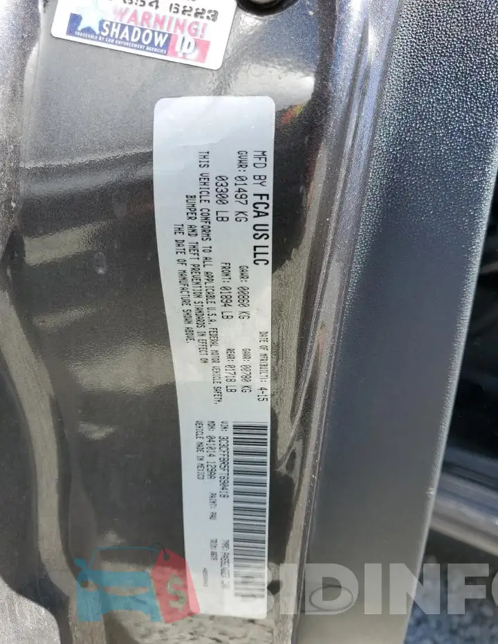 3C3CFFBR5FT690418 Photo# 12