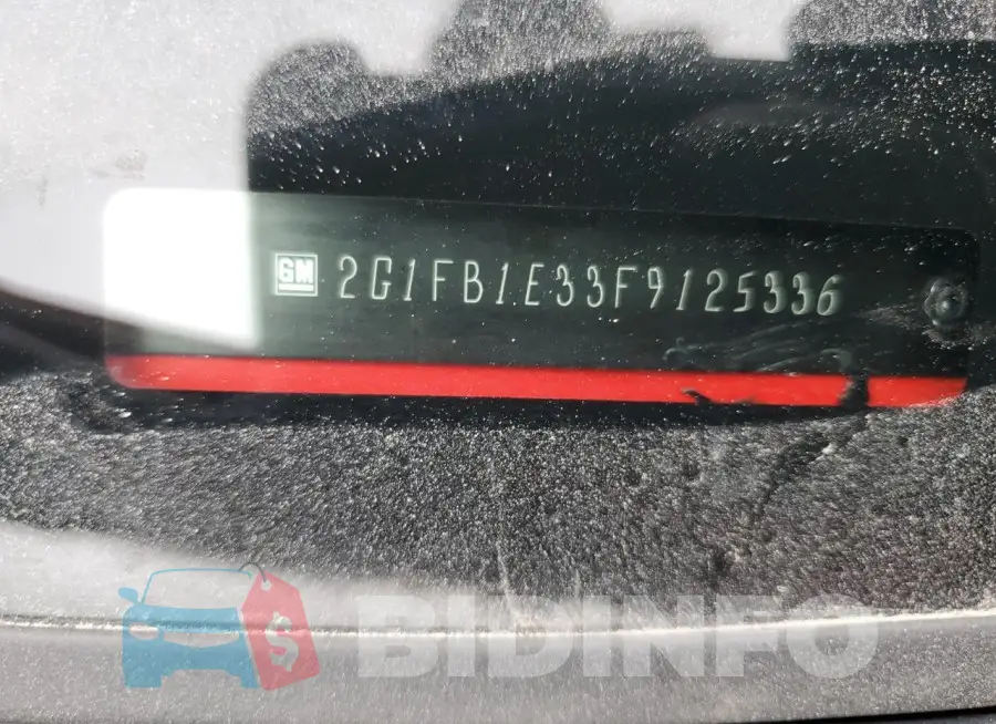 2G1FB1E33F9125336 Photo# 13