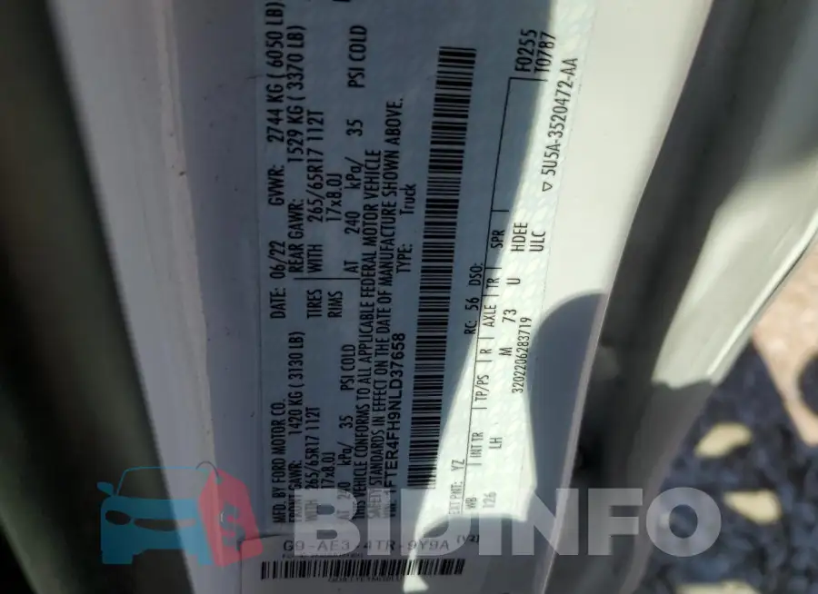 1FTER4FH9NLD37658 Photo# 12