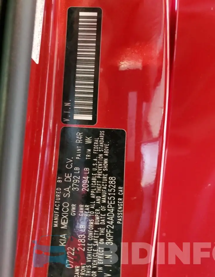 3KPF24AD4PE515288 Photo# 12