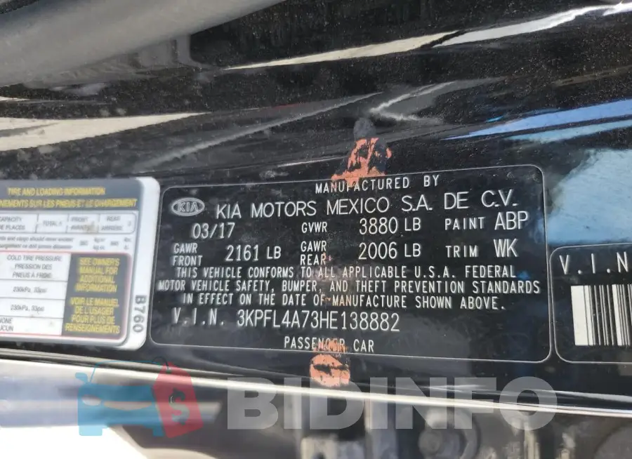 3KPFL4A73HE138882 Photo# 12