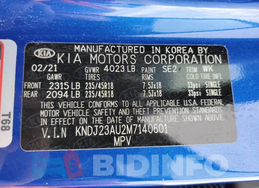 KNDJ23AU2M7140601 Photo# 12