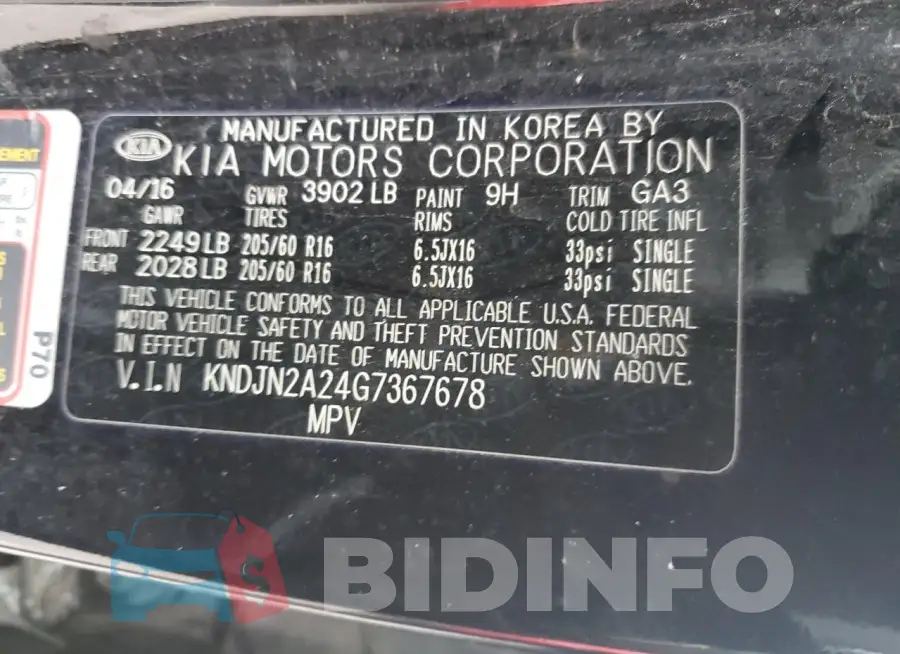 KNDJN2A24G7367678 Photo# 12
