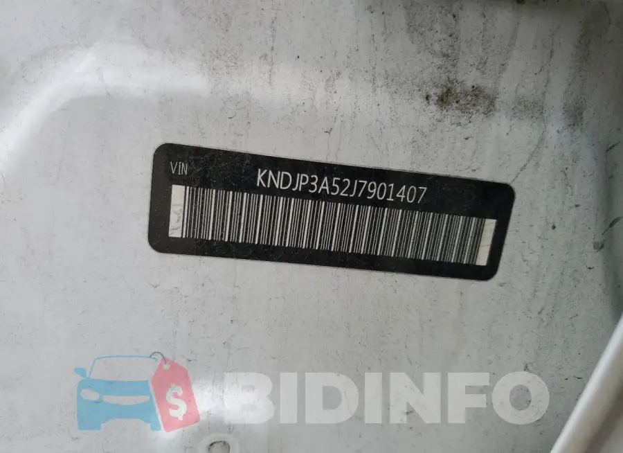 KNDJP3A52J7901407 Photo# 13