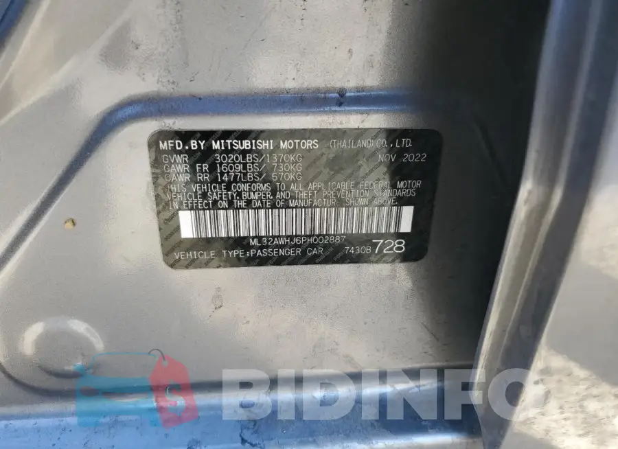 ML32AWHJ6PH002887 Photo# 12