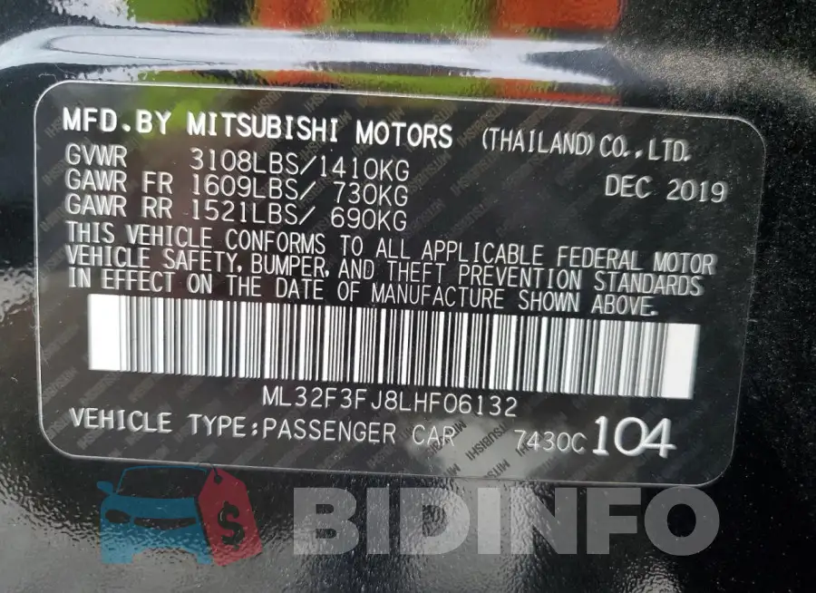 ML32F3FJ8LHF06132 Photo# 12
