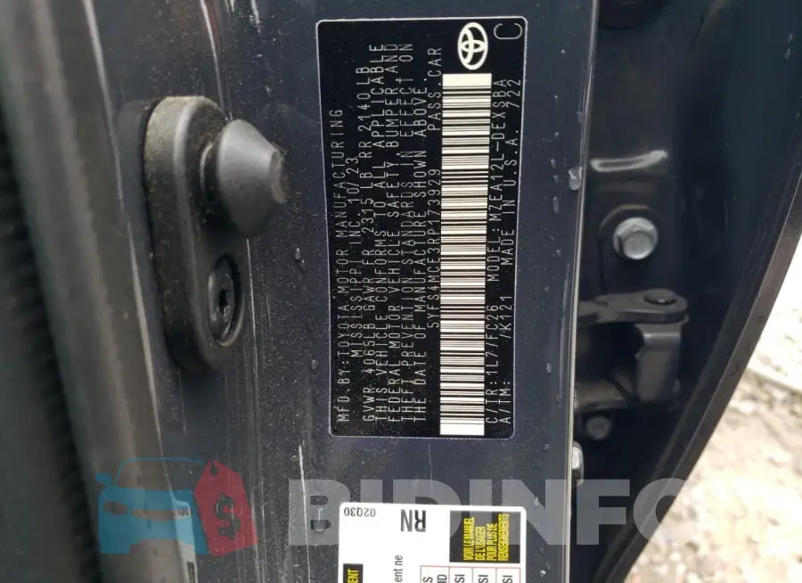 5YFS4MCE3RP173929 Photo# 12