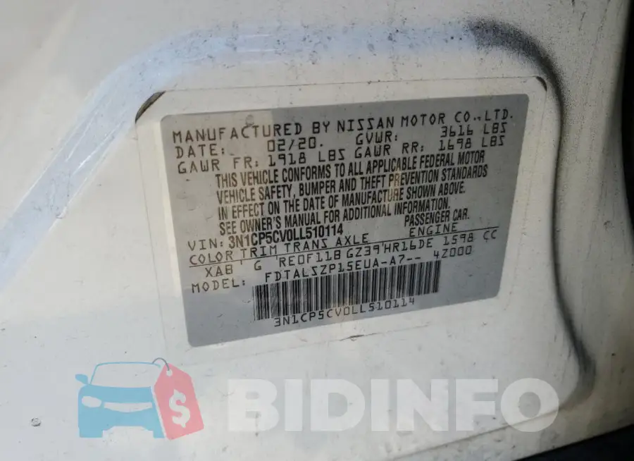 3N1CP5CV0LL510114 Photo# 13