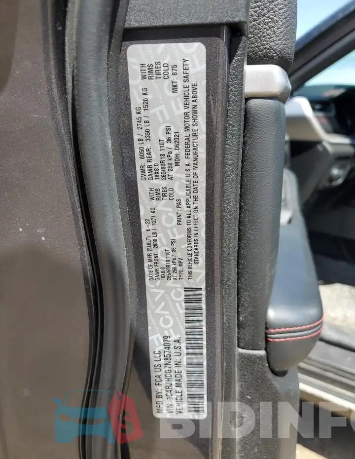 1C4RJHCG7N8574079 Photo# 13