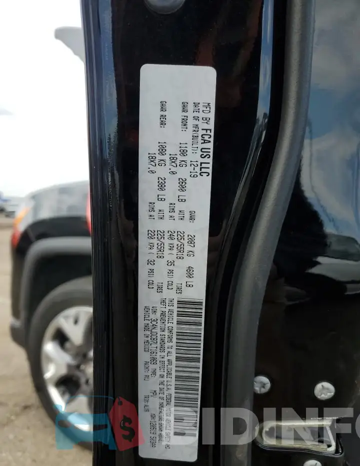 3C4NJDCB7LT161069 Photo# 12