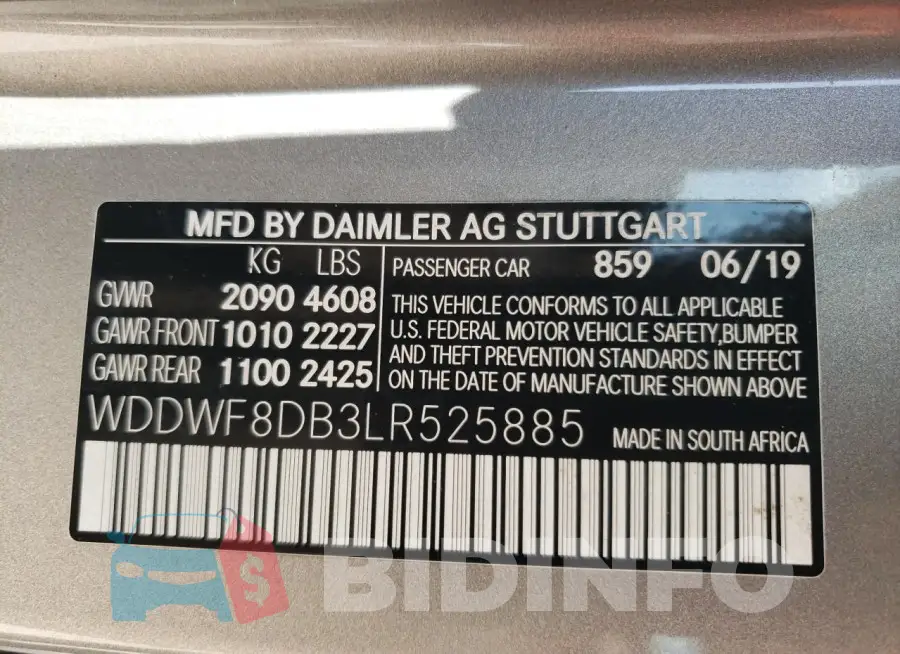 WDDWF8DB3LR525885 Photo# 13
