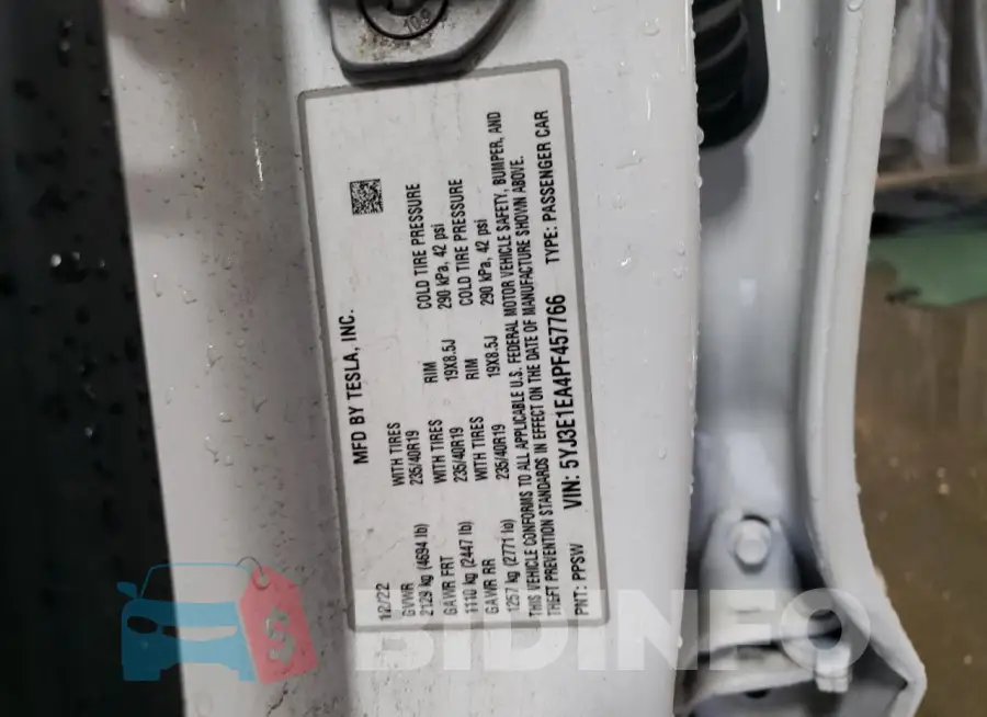 5YJ3E1EA4PF457766 Photo# 13