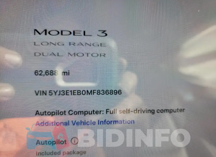 5YJ3E1EB0MF836896 Photo# 9