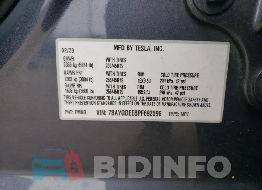 7SAYGDEE8PF692596 Photo# 12