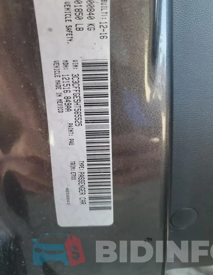 3C3CFFGE5HT565525 Photo# 12