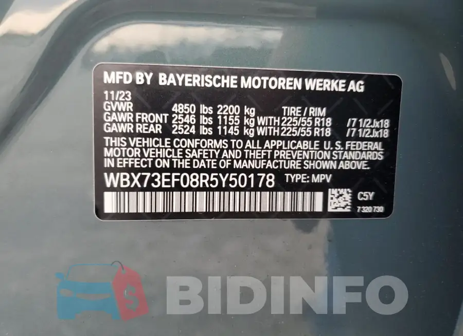 WBX73EF08R5Y50178 Photo# 14