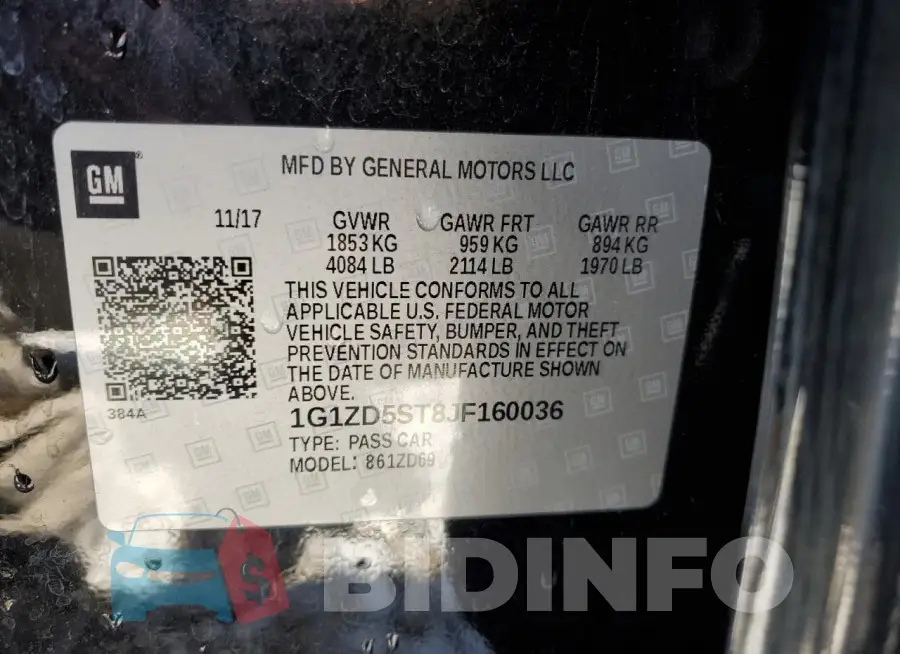 1G1ZD5ST8JF160036 Photo# 12