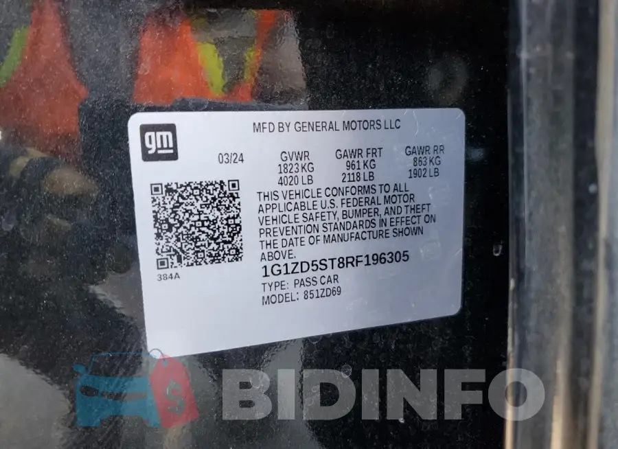 1G1ZD5ST8RF196305 Photo# 12