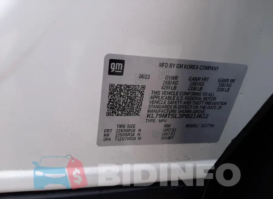 KL79MTSL3PB214612 Photo# 13