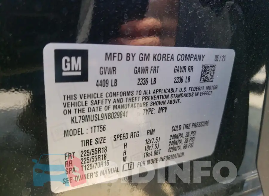 KL79MUSL9NB029841 Photo# 13