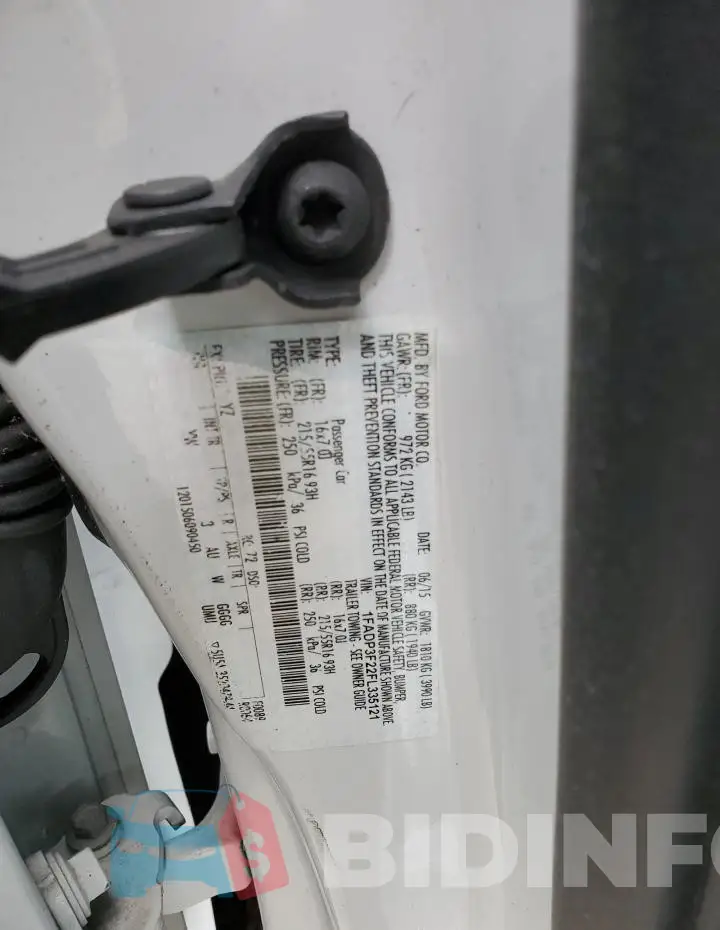 1FADP3F22FL335121 Photo# 13