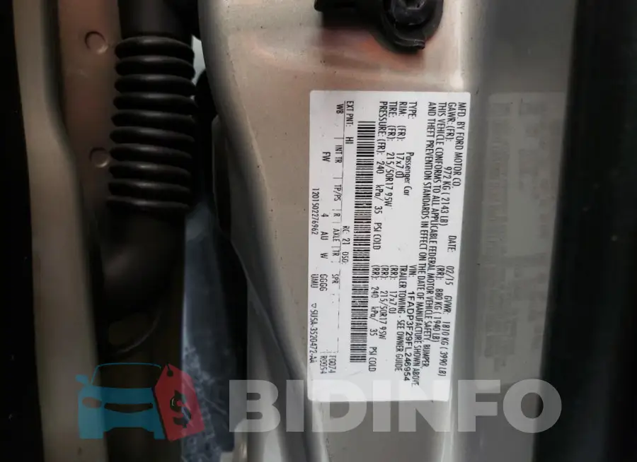 1FADP3F29FL246954 Photo# 12
