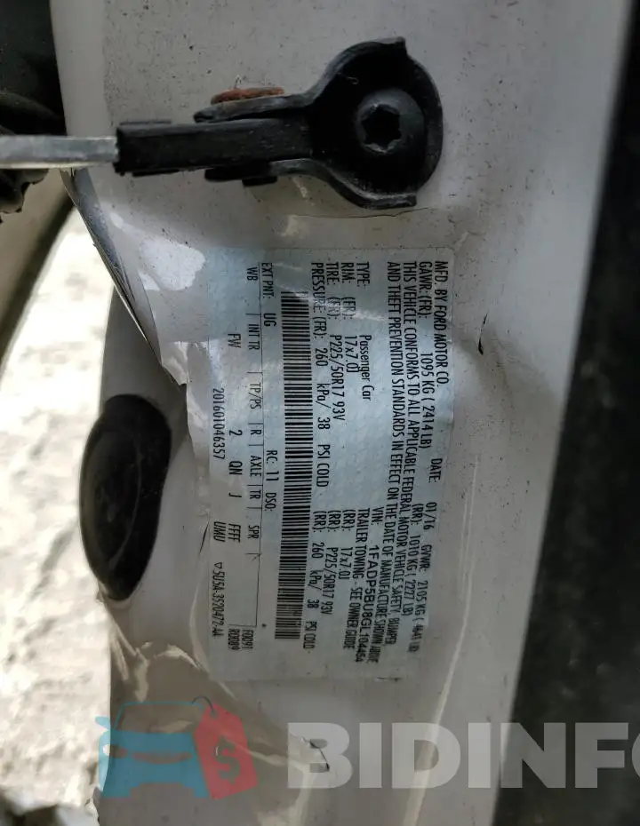1FADP5BU8GL104454 Photo# 12
