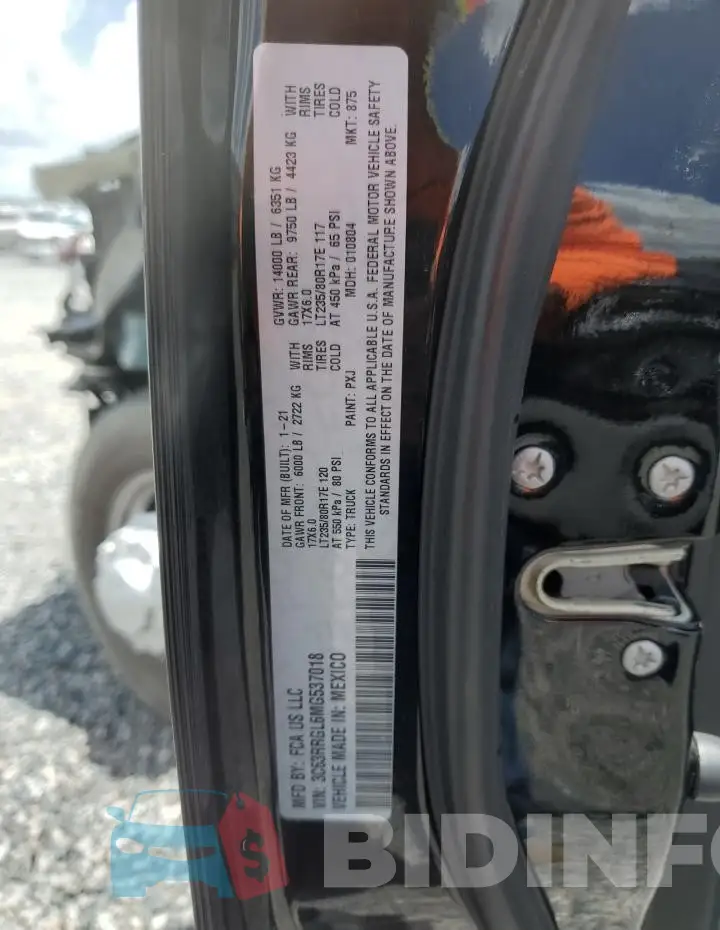 3C63RRGL6MG537018 Photo# 12