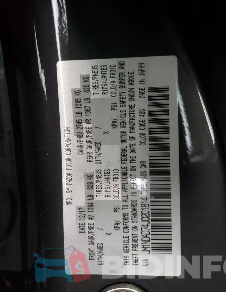 JM1NDAD74J0201814 Photo# 13