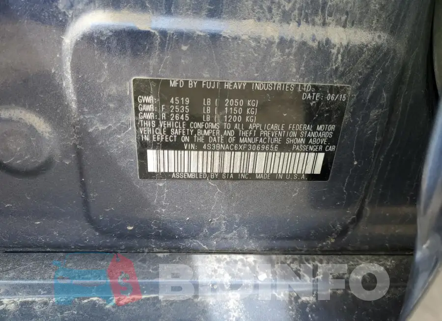 4S3BNAC6XF3069656 Photo# 12