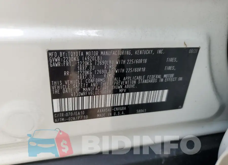 4T3DWRFV6LU010099 Photo# 13
