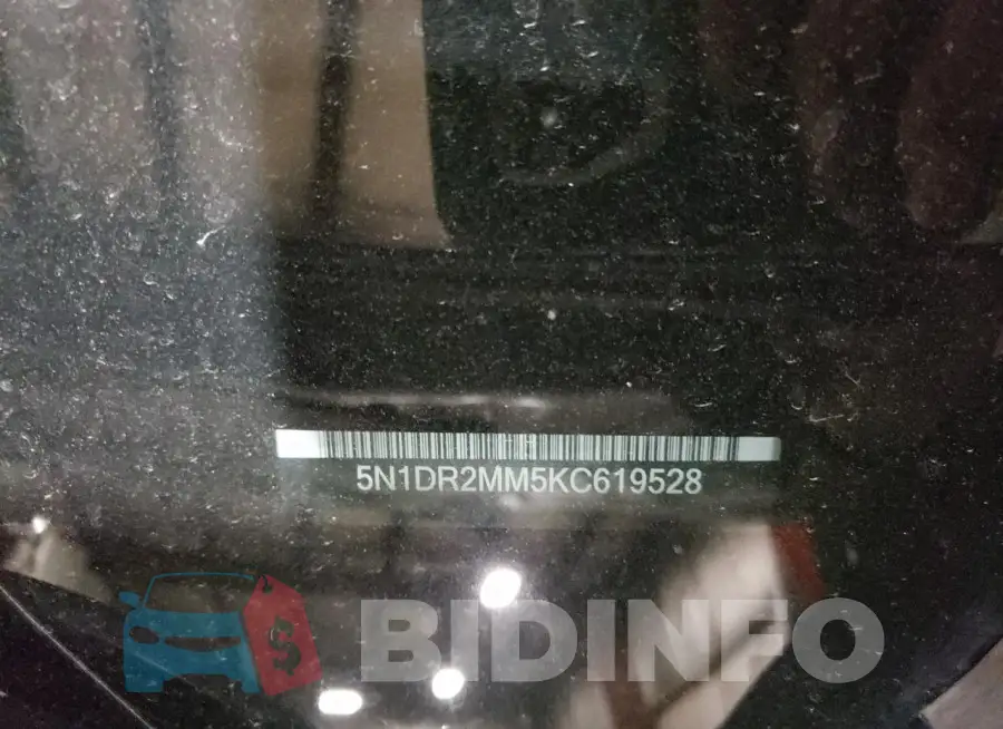 5N1DR2MM5KC619528 Photo# 12