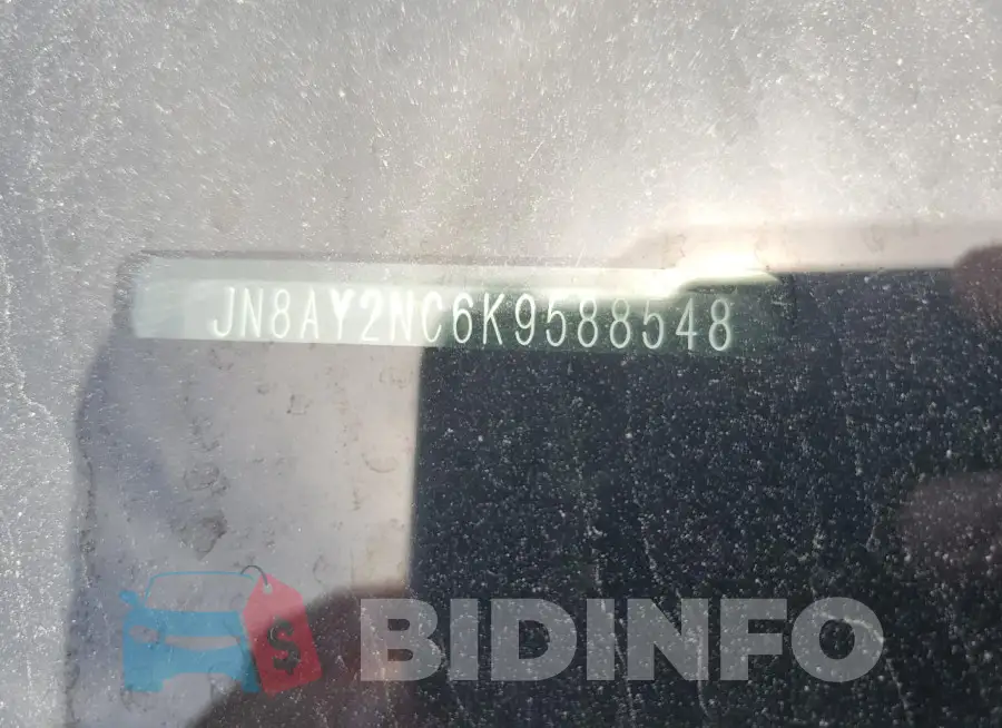 JN8AY2NC6K9588548 Photo# 13