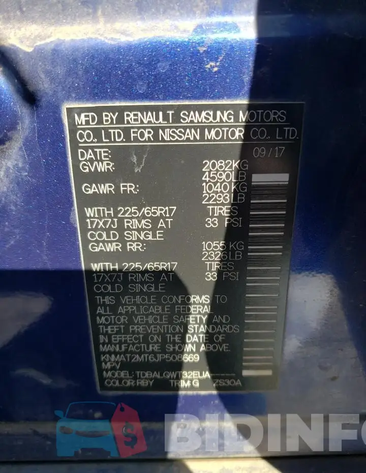 KNMAT2MT6JP508669 Photo# 13