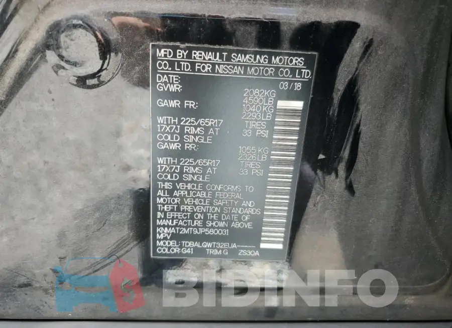 KNMAT2MT9JP580031 Photo# 13