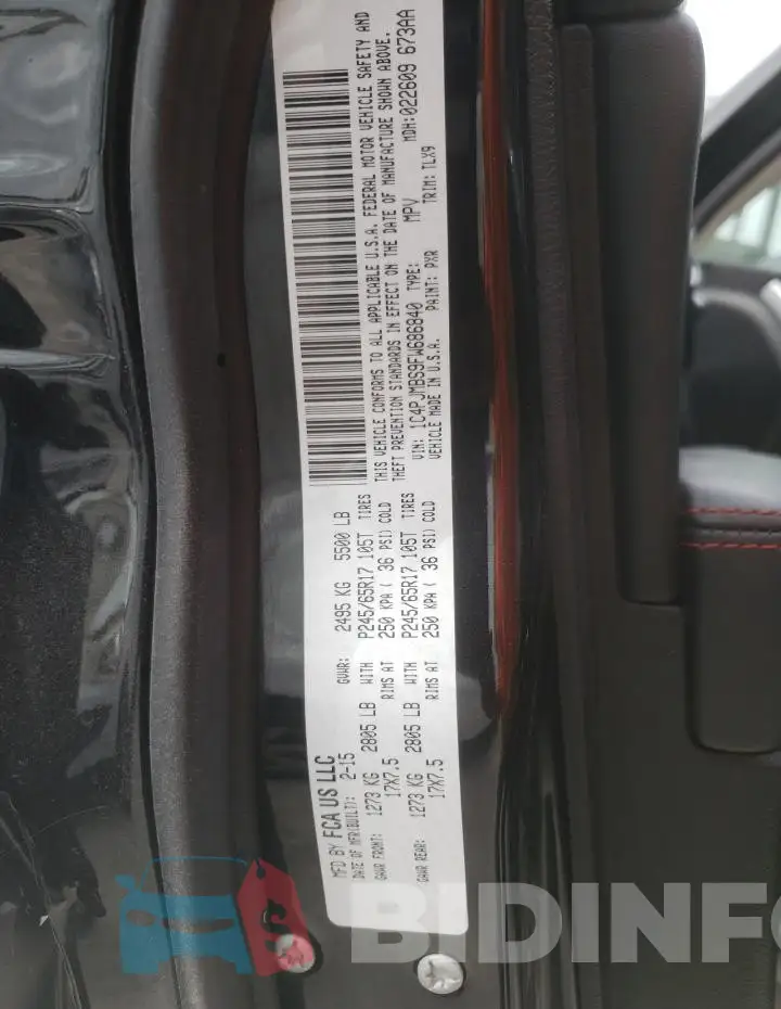 1C4PJMBS9FW686840 Photo# 13