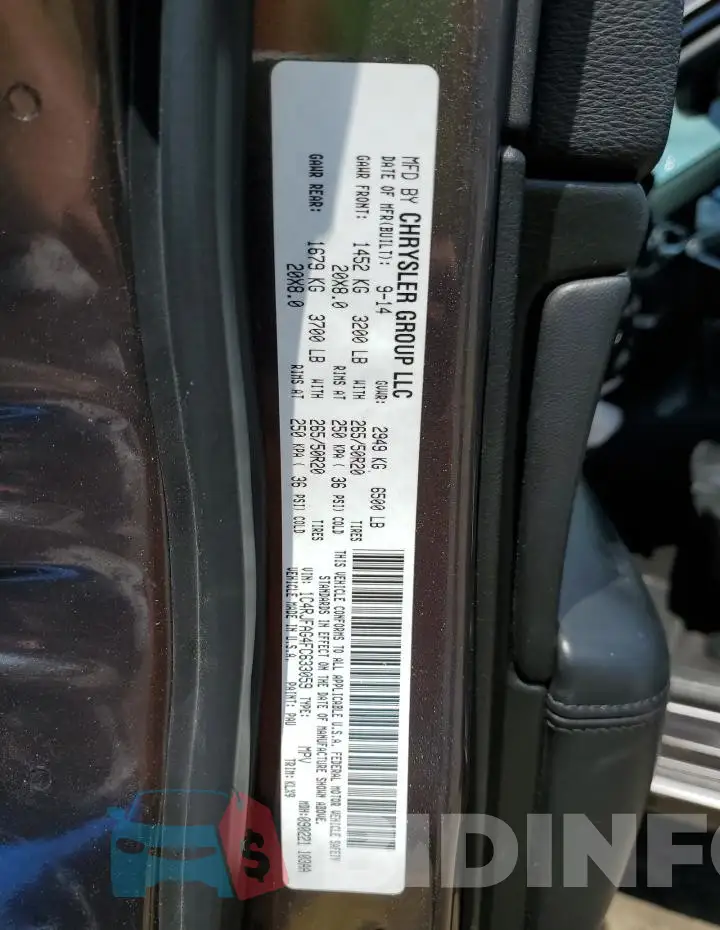 1C4RJFAG4FC633059 Photo# 12