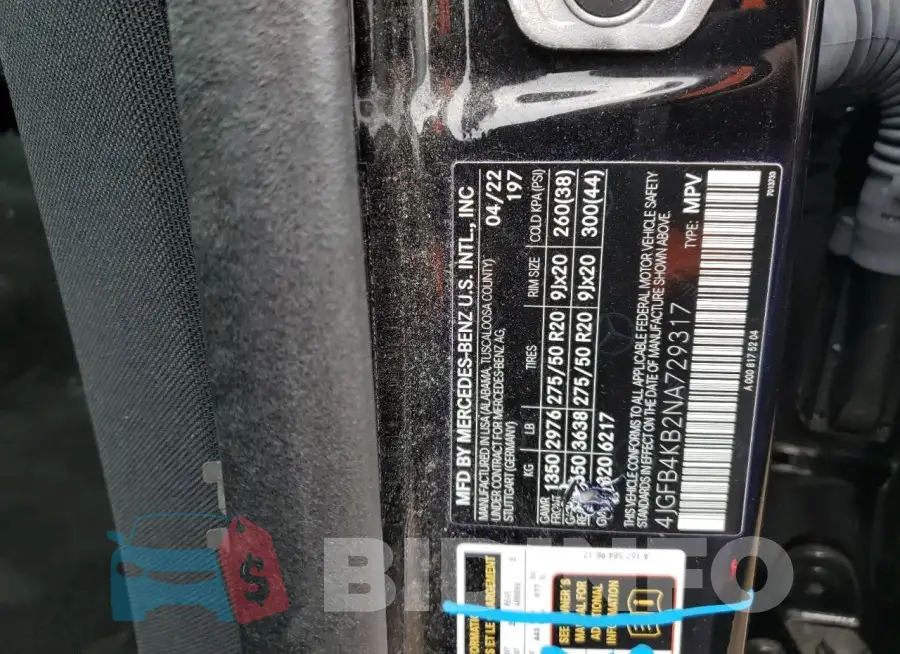4JGFB4KB2NA729317 Photo# 13