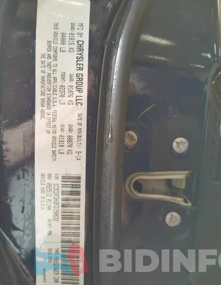1C3CDFDH3FD150632 Photo# 12