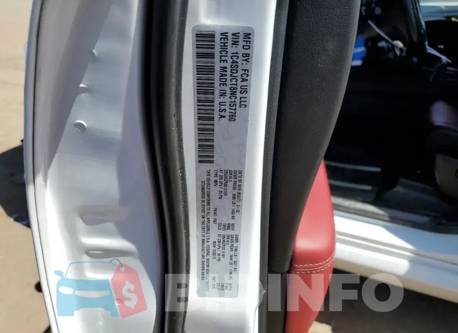 1C4SDJCT8NC157760 Photo# 13